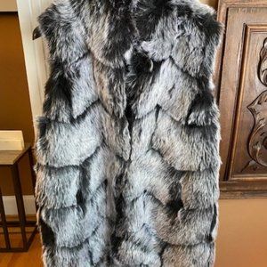 CHEVRON FOX VEST FROSTED GREY